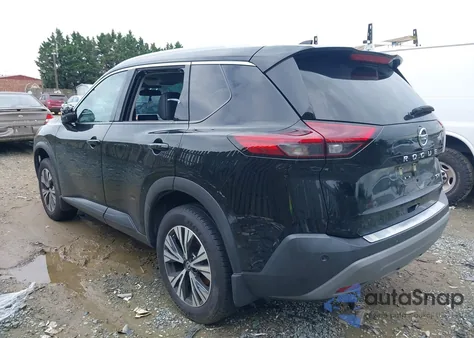 2021 Nissan Rogue Sv Fwd from USA, damaged, VIN 5N1AT3BA4MC757177